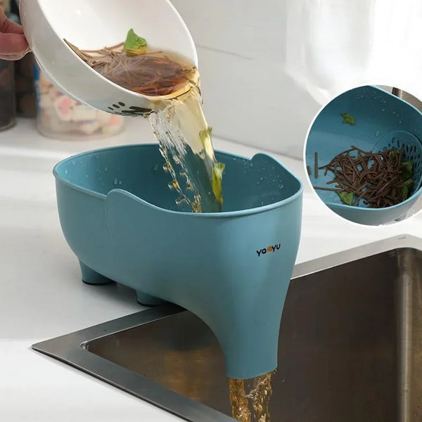 Elephant Sink Drainer Basket