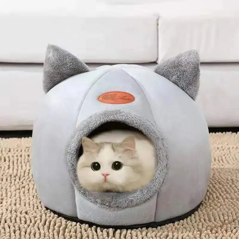 Cozy Cat Cave Sleep Nest