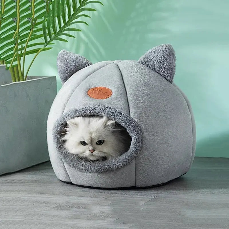 Cozy Cat Cave Sleep Nest
