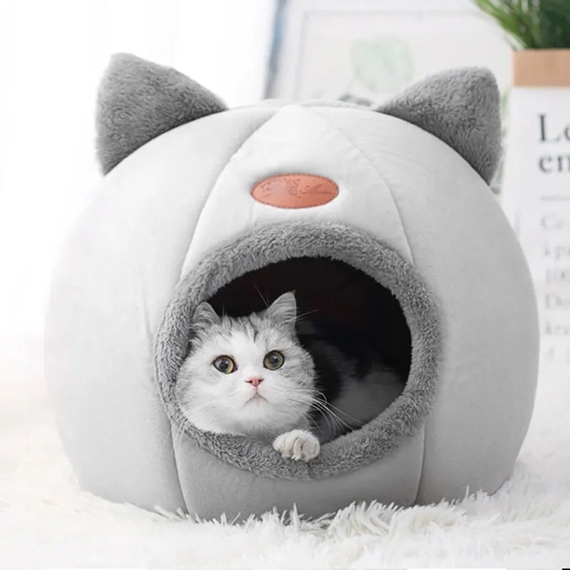 Cozy Cat Cave Sleep Nest